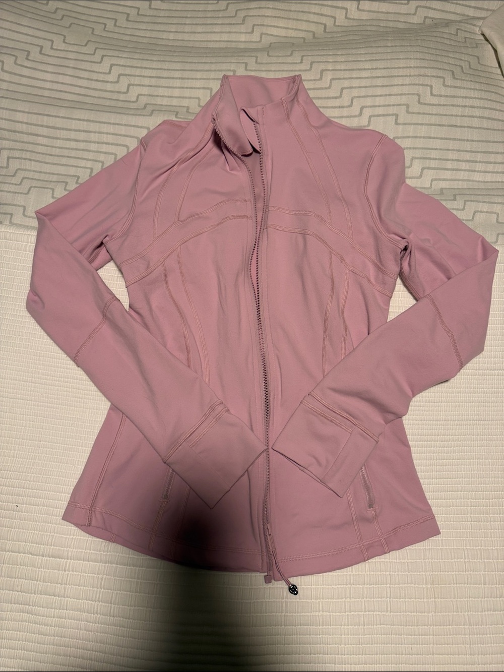 lululemon athletica Dusty Rose Full-Zip Athletic Jacket